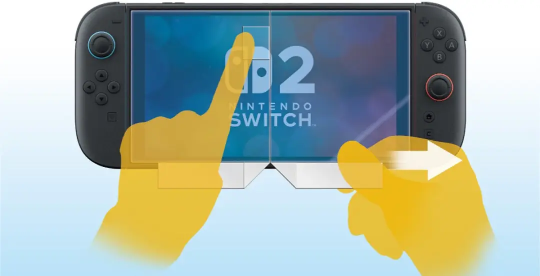 Nintendo Switch 2 HORI NSX-059E Schermbeschermer