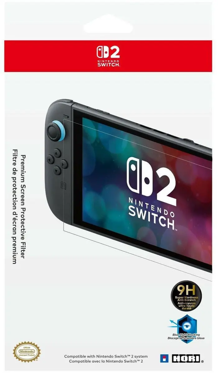 Nintendo Switch 2 HORI NSX-059E Schermbeschermer