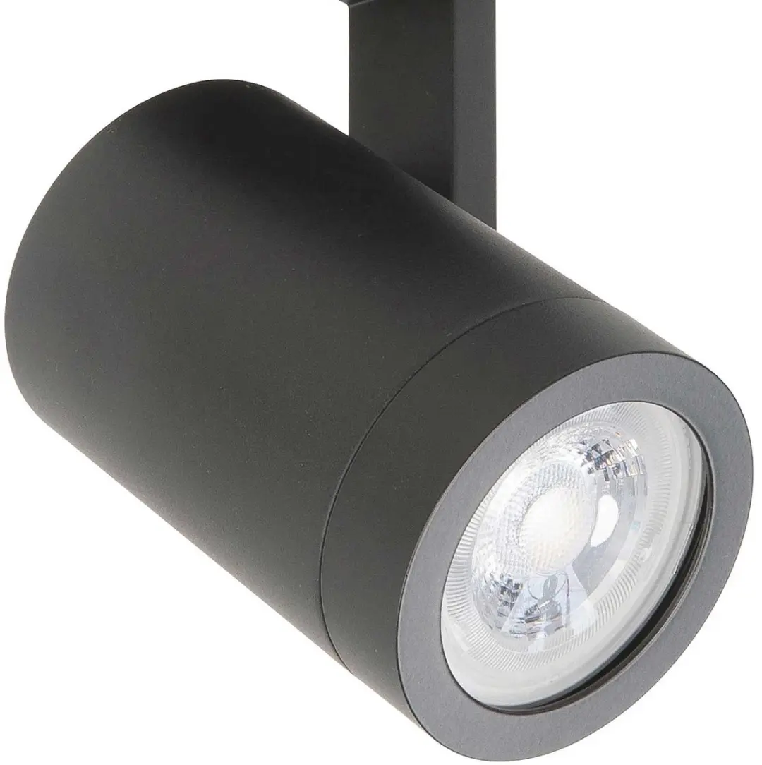 Highlight Aston Opbouwspot 5-voudig - 118cm - Zwart