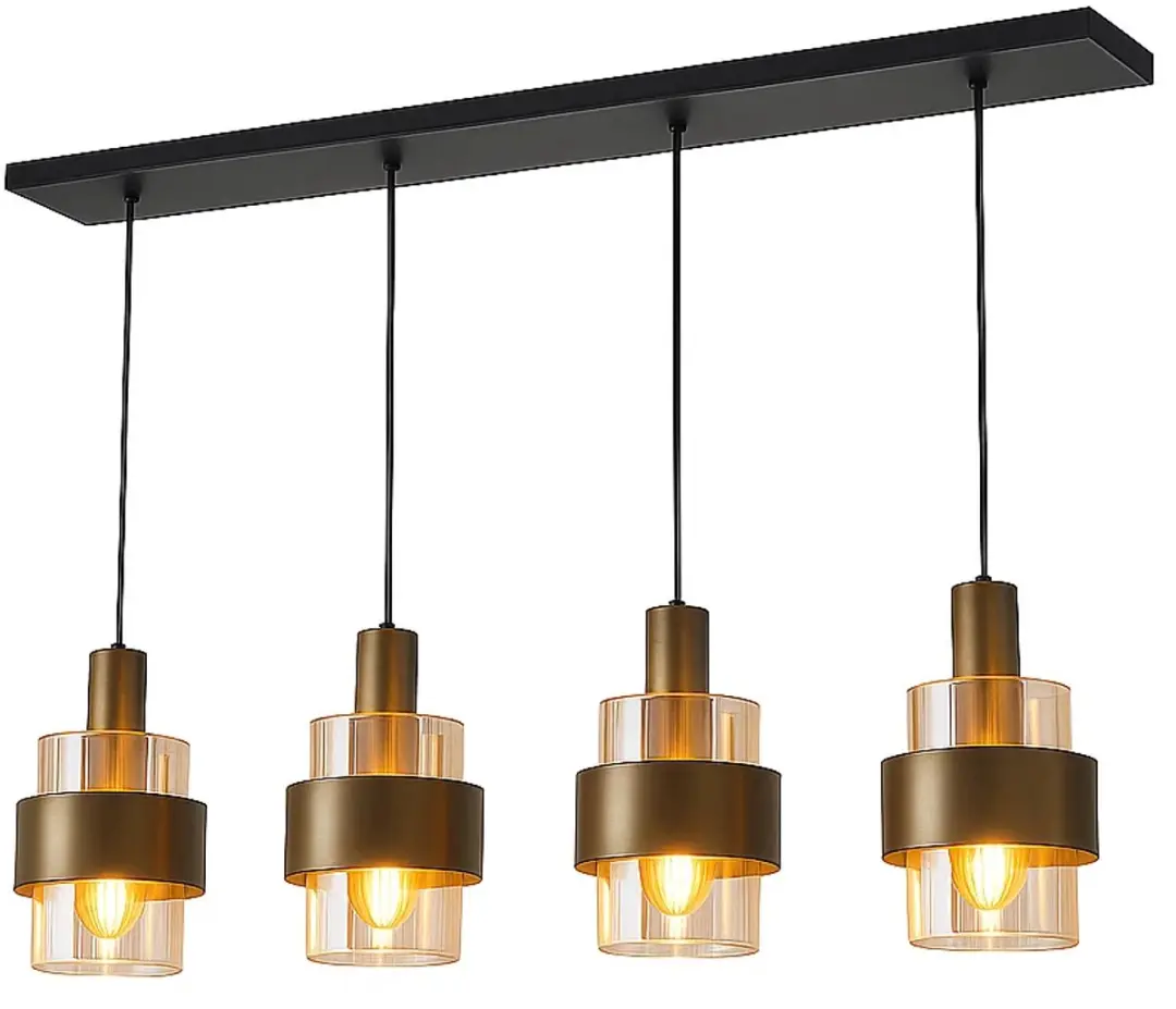 Highlight Marrone Hanglamp 3-lichts 110cm - Brons
