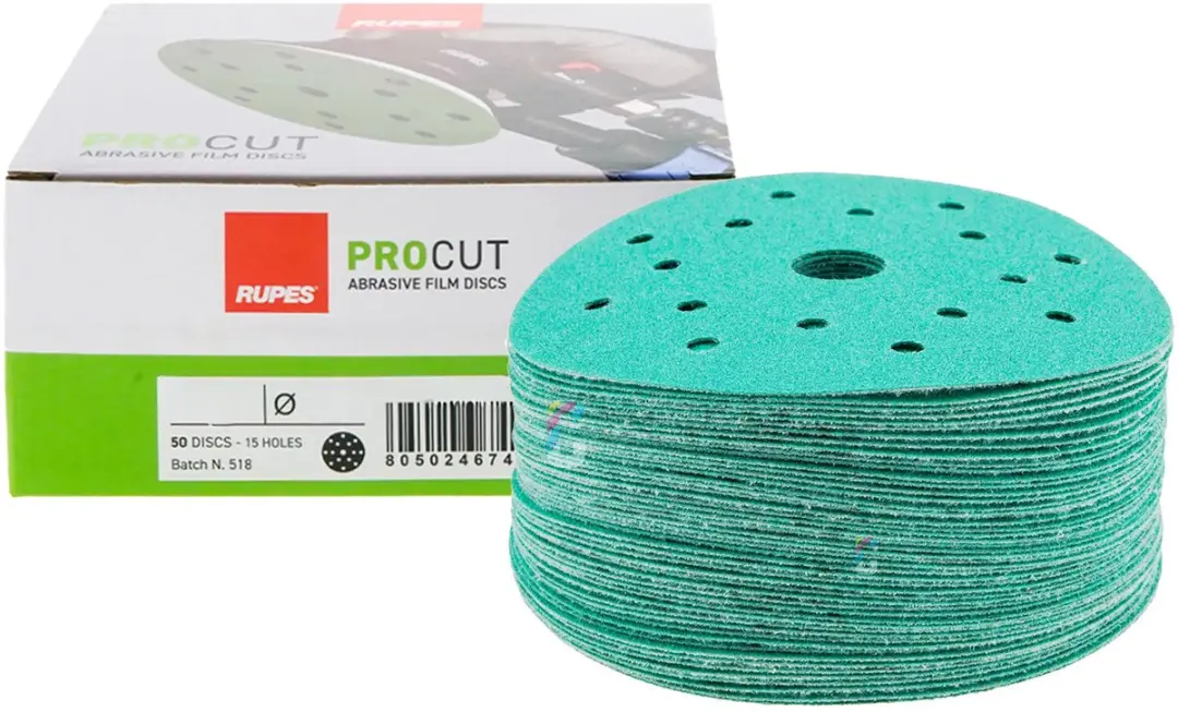 Rupes ProCut 125mm P400 - 50 Stuks