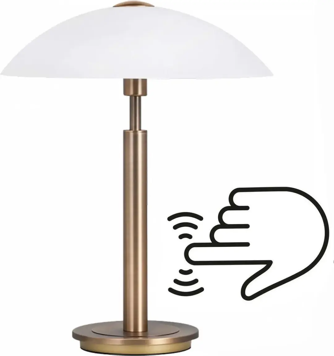 HighLight Touch Tafellamp 36cm - Brons