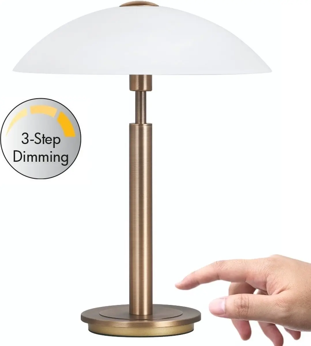 HighLight Touch Tafellamp 36cm - Brons
