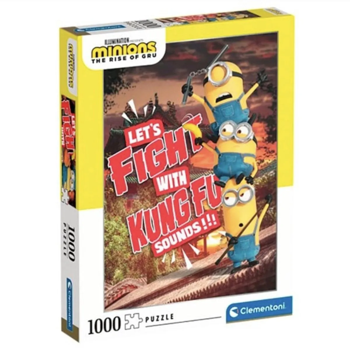 Clementoni Minions Legpuzzel 1000 Stuks - Geel/Multi