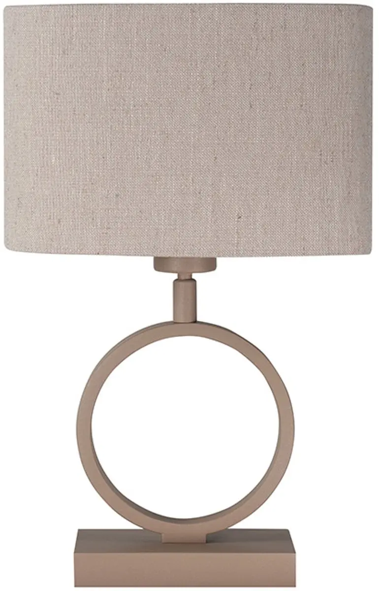 Highlight Landelijke Tafellamp Siena E27 - Zand