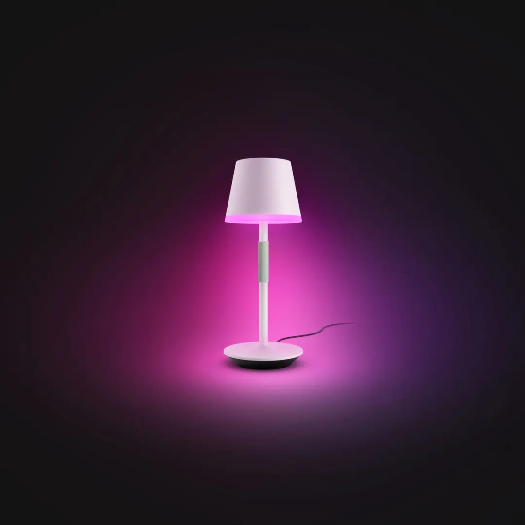 Philips Hue Go RGBW Tafellamp - 14.2cm Wit