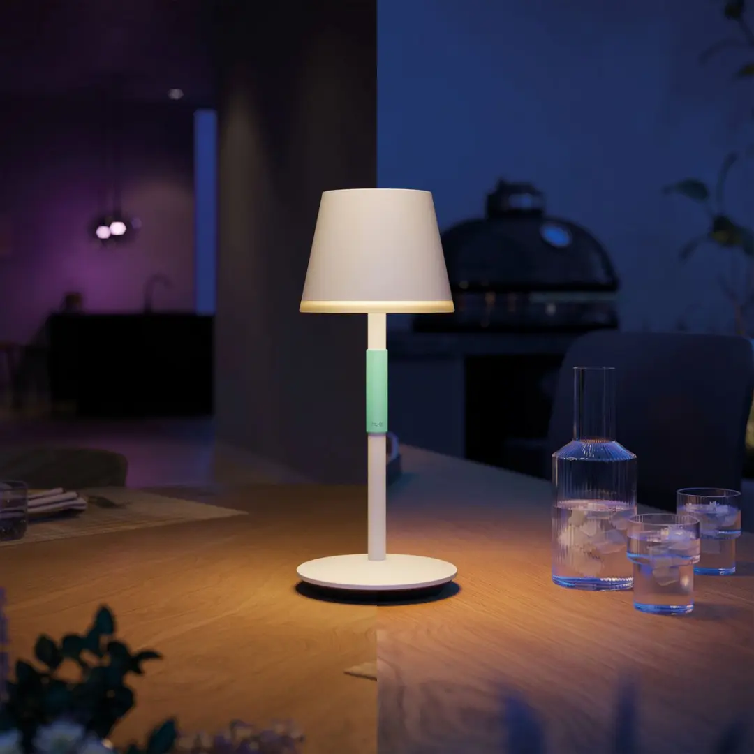 Philips Hue Go RGBW Tafellamp - 14.2cm Wit