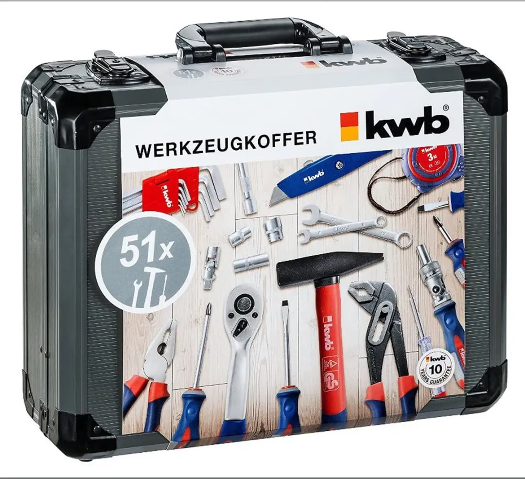 KWB Gereedschapskoffer 370740 - 51-delig