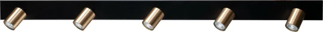 Masterlight Bounce Opbouwspot GU10 - 5x Zwart