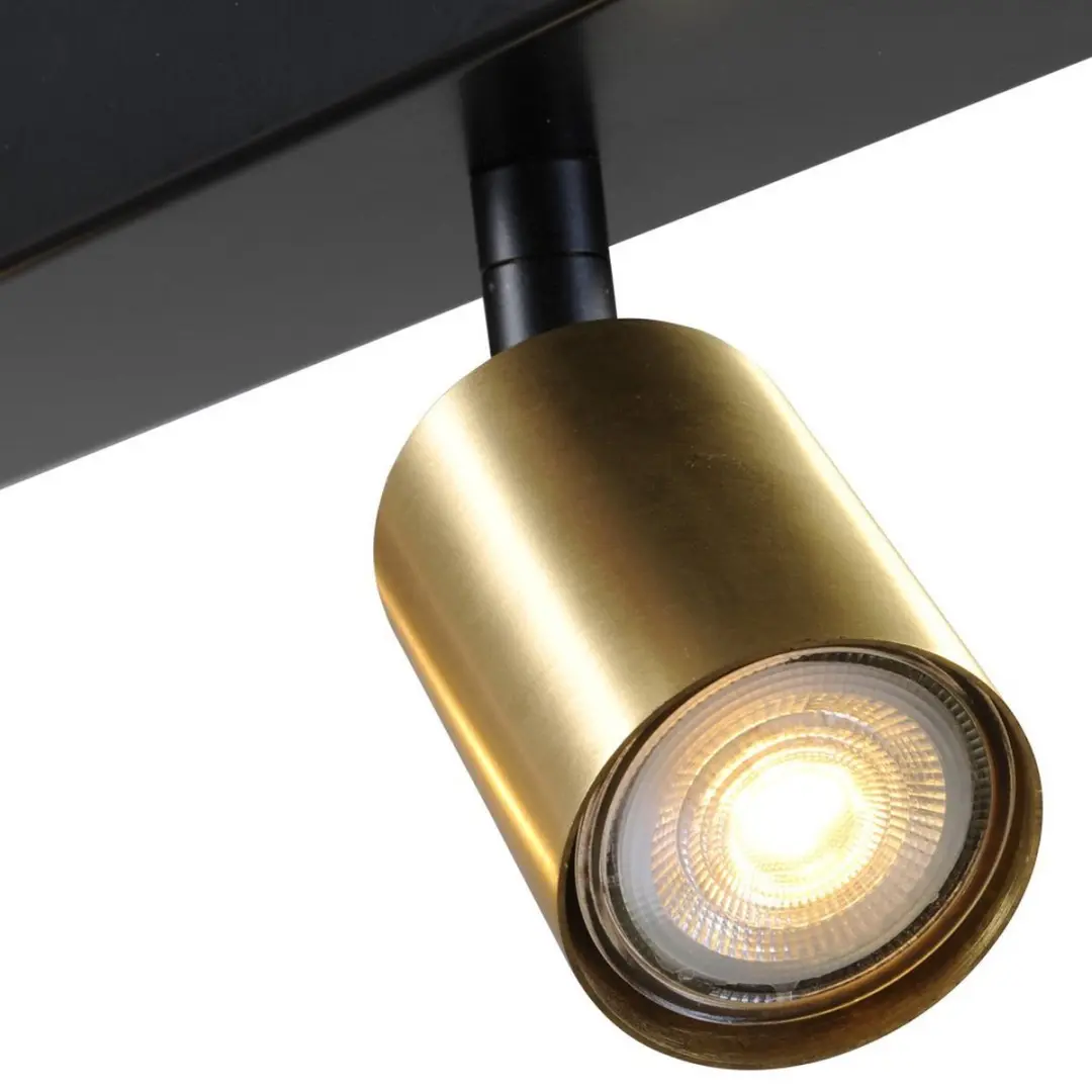 Masterlight Bounce Opbouwspot GU10 - 5x Zwart