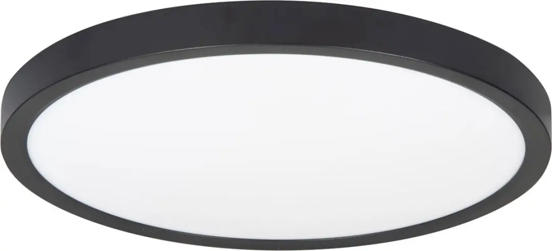 Highlight Plafondlamp Piatto Ø44,5cm 3-step DIM - Zwart