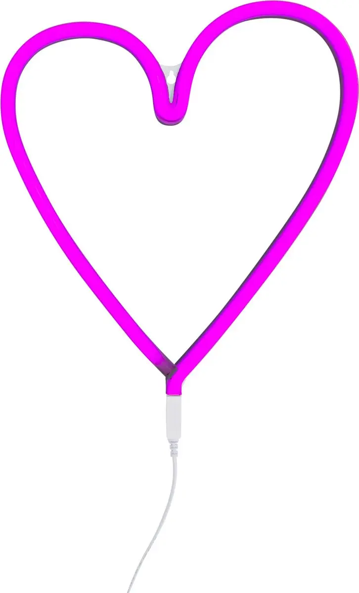 A Little Lovely Company Neon Lamp Love Roze