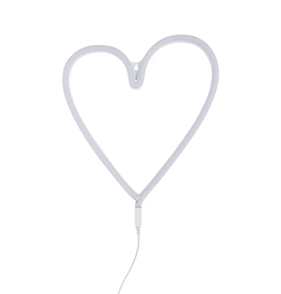A Little Lovely Company Neon Lamp Love Roze - 30cm