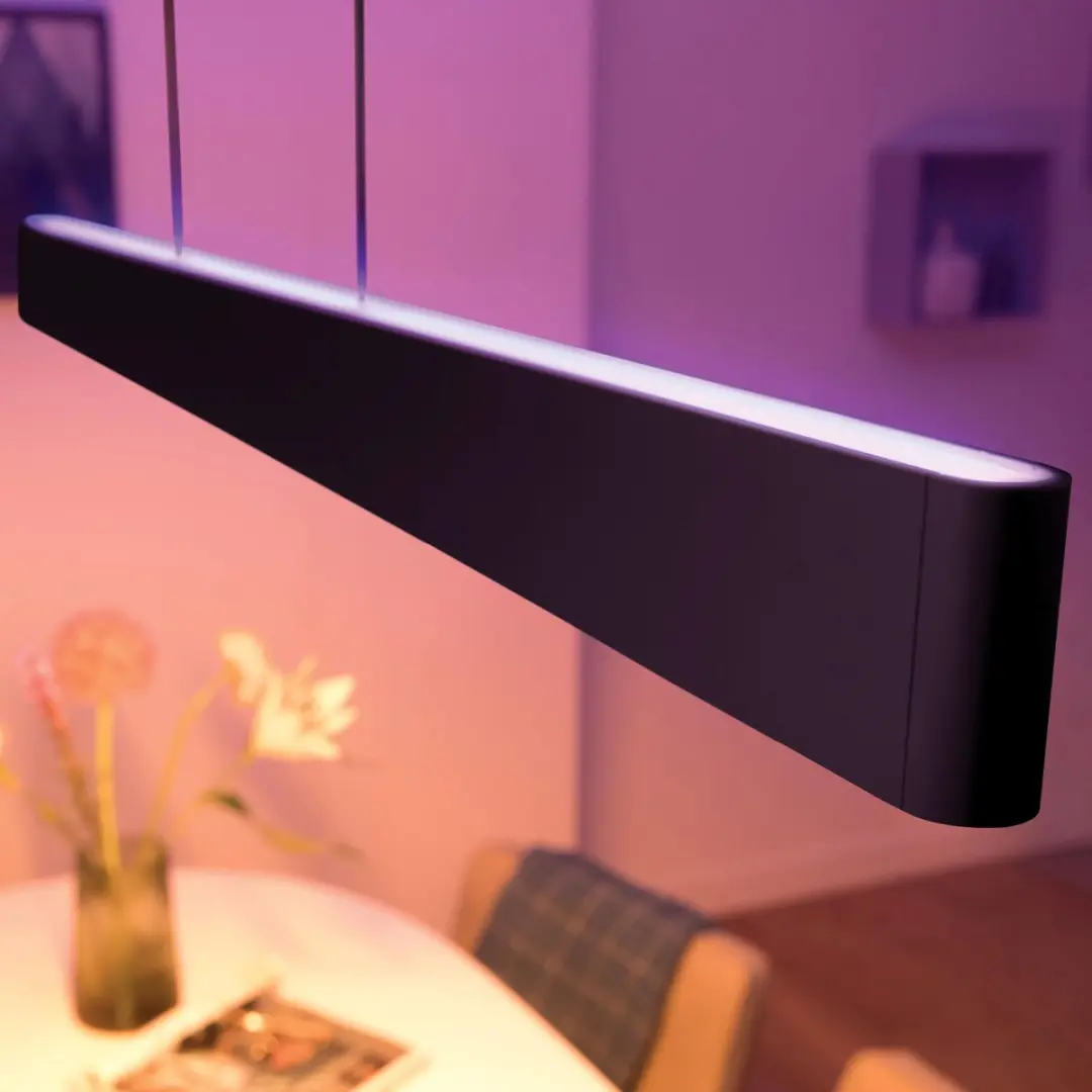 Philips Hue Ensis Hanglamp - Zwart - Incl. Dimmer Switch