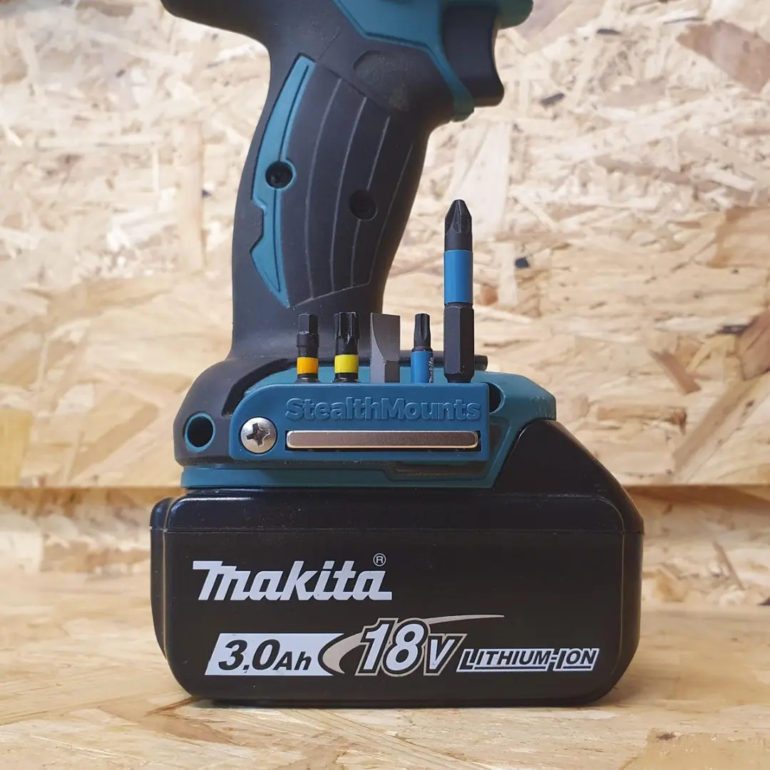 StealthMounts BH-MK-BLU-2 Magnetische Bithouder - Blauw - 2 Stuks