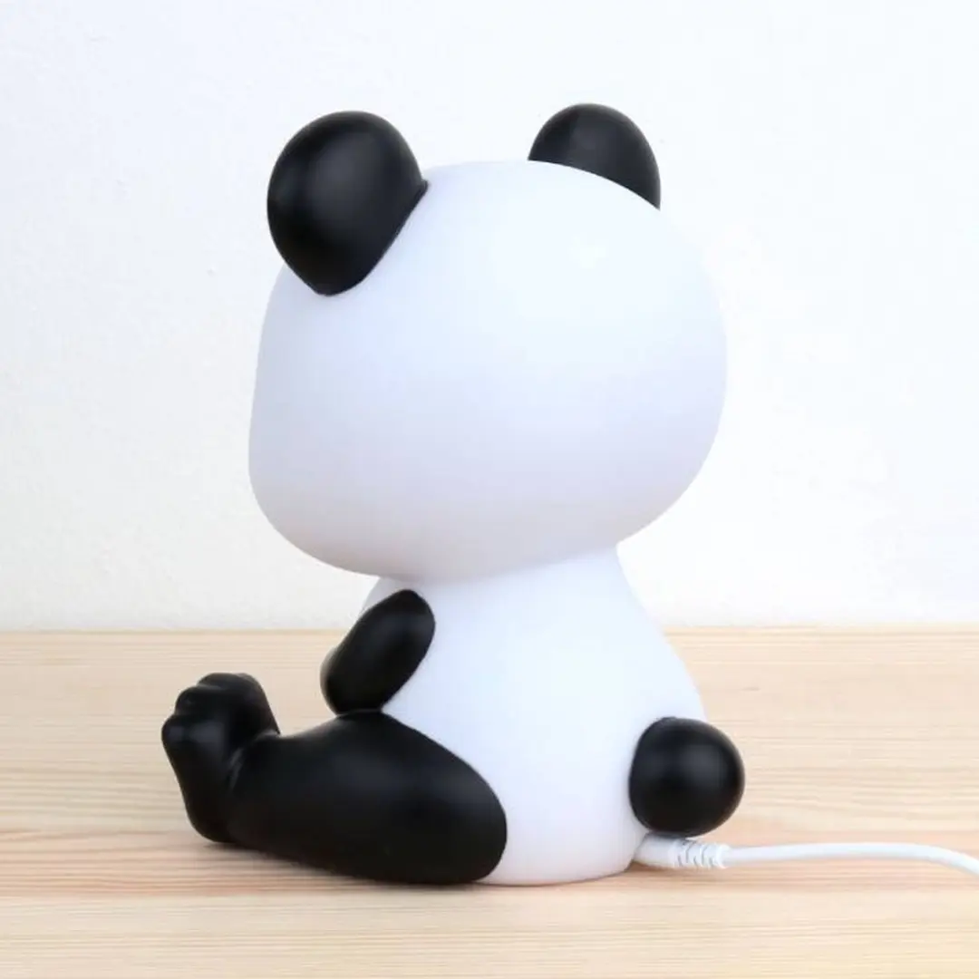 A Little Lovely Company Panda Nachtlamp - Wit licht