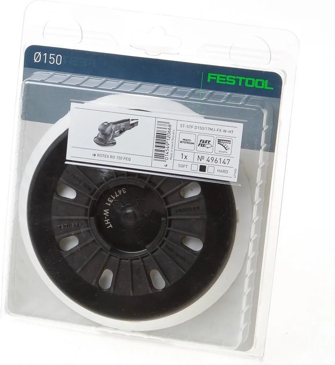 Festool Steunschijf ST-STF D150/MJ2-FX-W-HT - 150mm