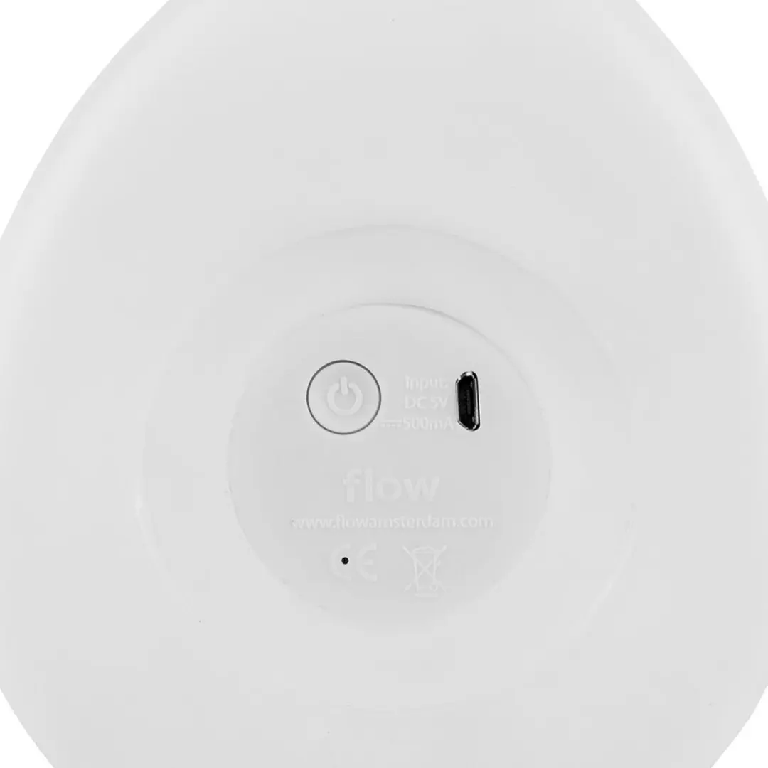 Flow Amsterdam Moby Medium Kinderlamp - Wit - RGBW
