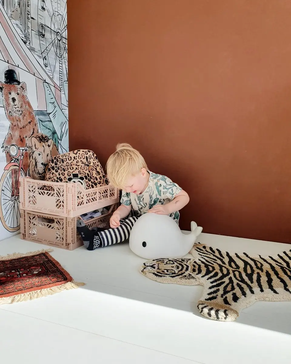 Flow Amsterdam Moby Medium Kinderlamp - Wit - RGBW