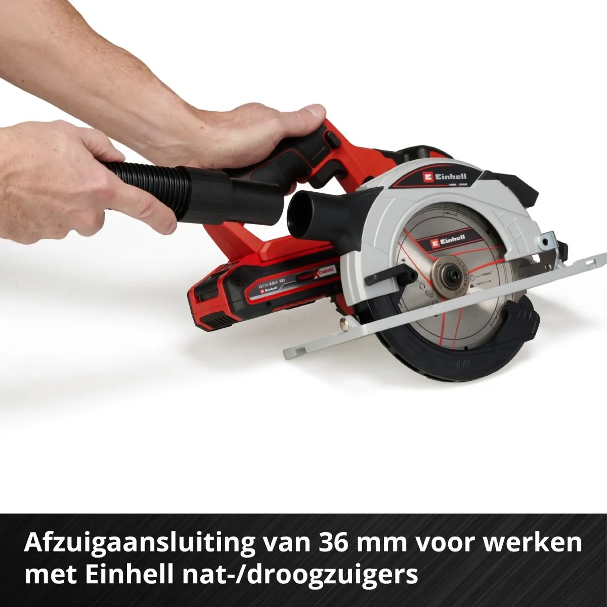 Einhell TE-CS 18/165-1 Li Solo Accu Cirkelzaag - 18V - Ø165mm