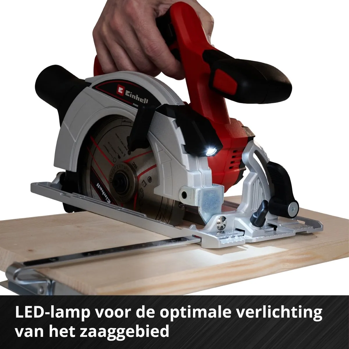 Einhell TE-CS 18/165-1 Li Solo Accu Cirkelzaag - 18V - Ø165mm