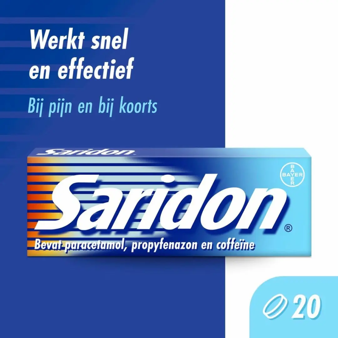 Saridon Tabletten - 40 Stuks