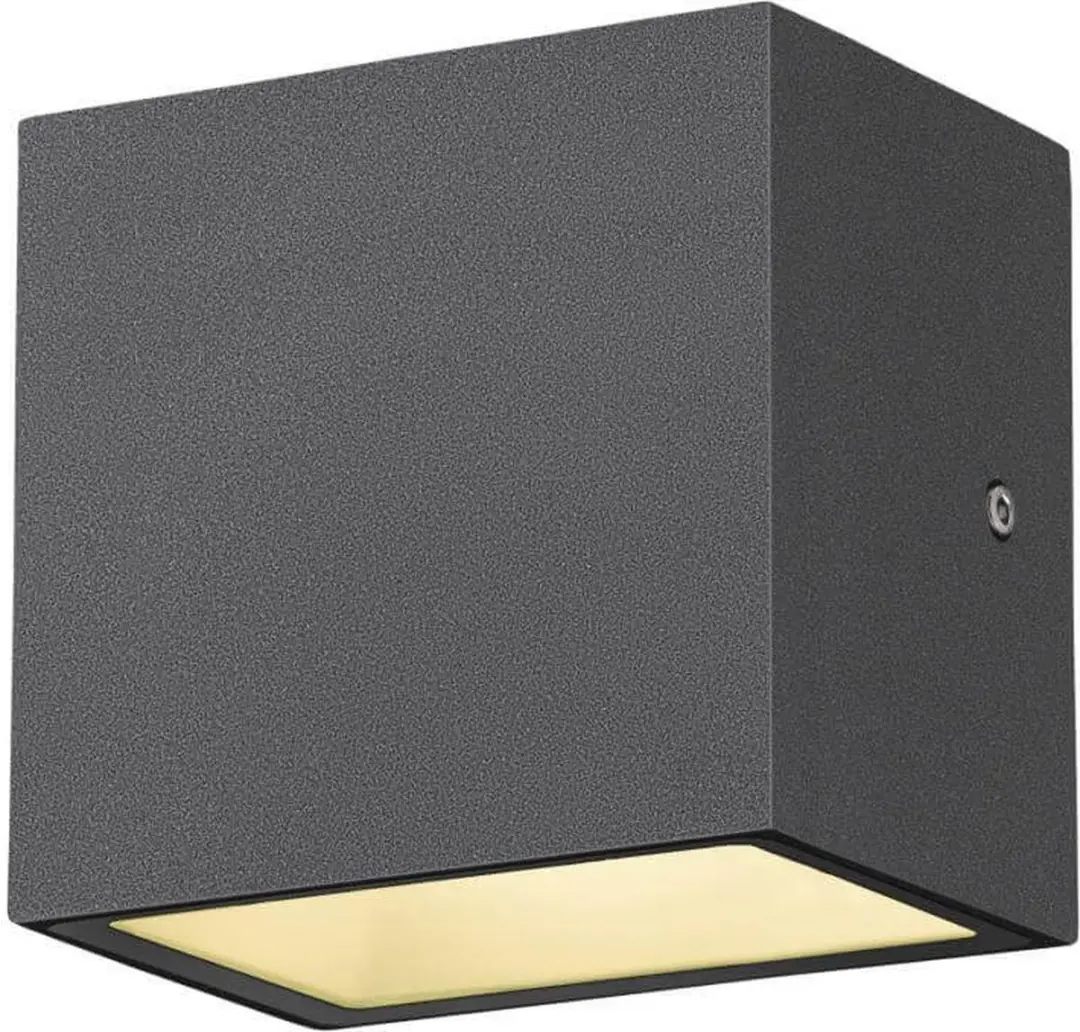 SLV Sitra S Wandlamp Aluminium 6.2W 620lm
