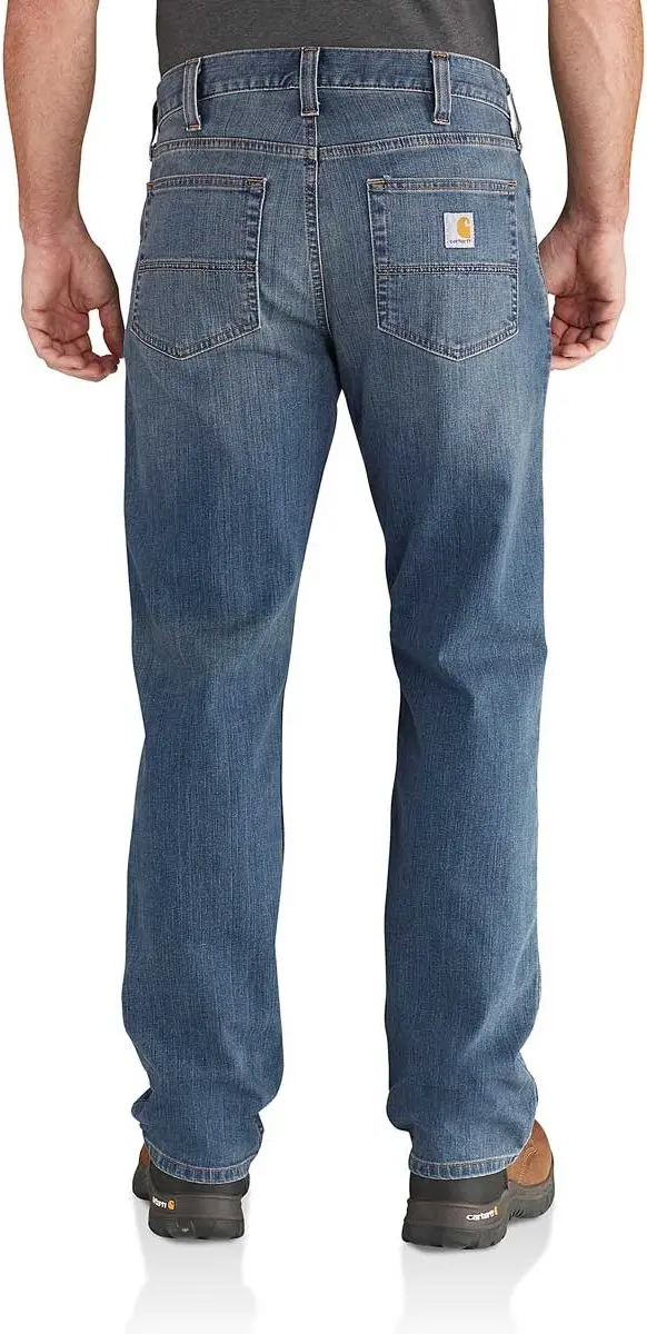 Carhartt Rugged Flex 5 Pocket Jeans 32/32 - Blauw - afbeelding 6 van 6