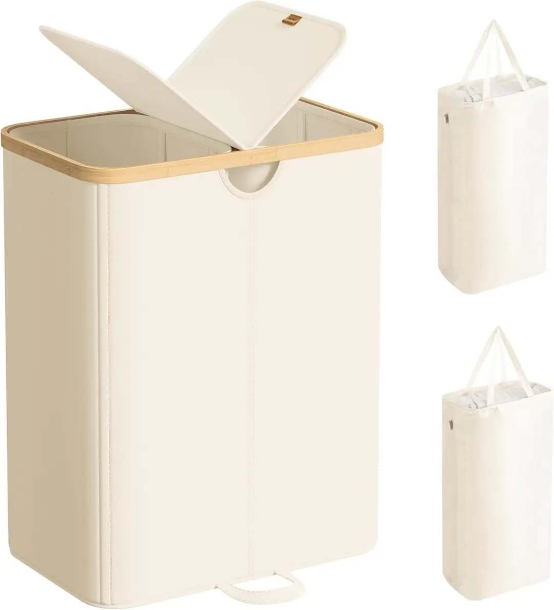 Songmics Wasmand 2 Compartimenten 150L