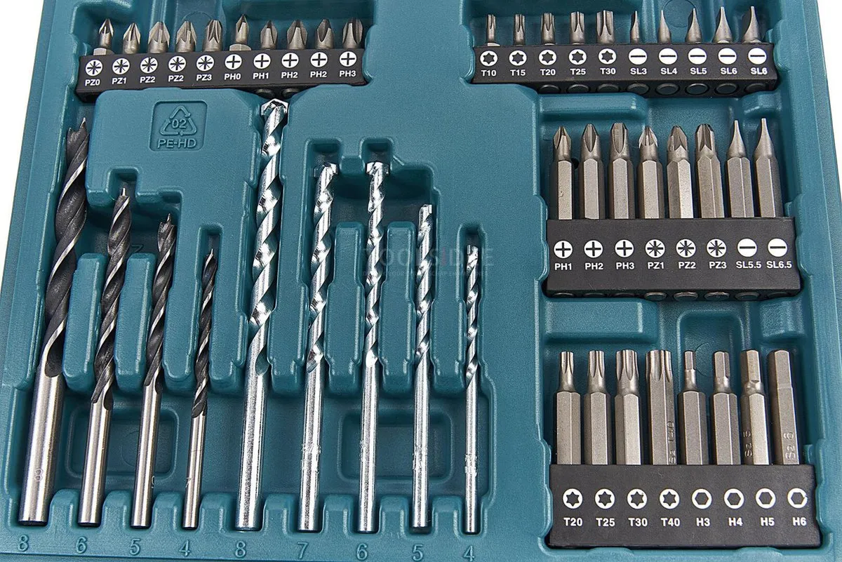 Makita B-49373 Boor-/schroefbitset 75-delig