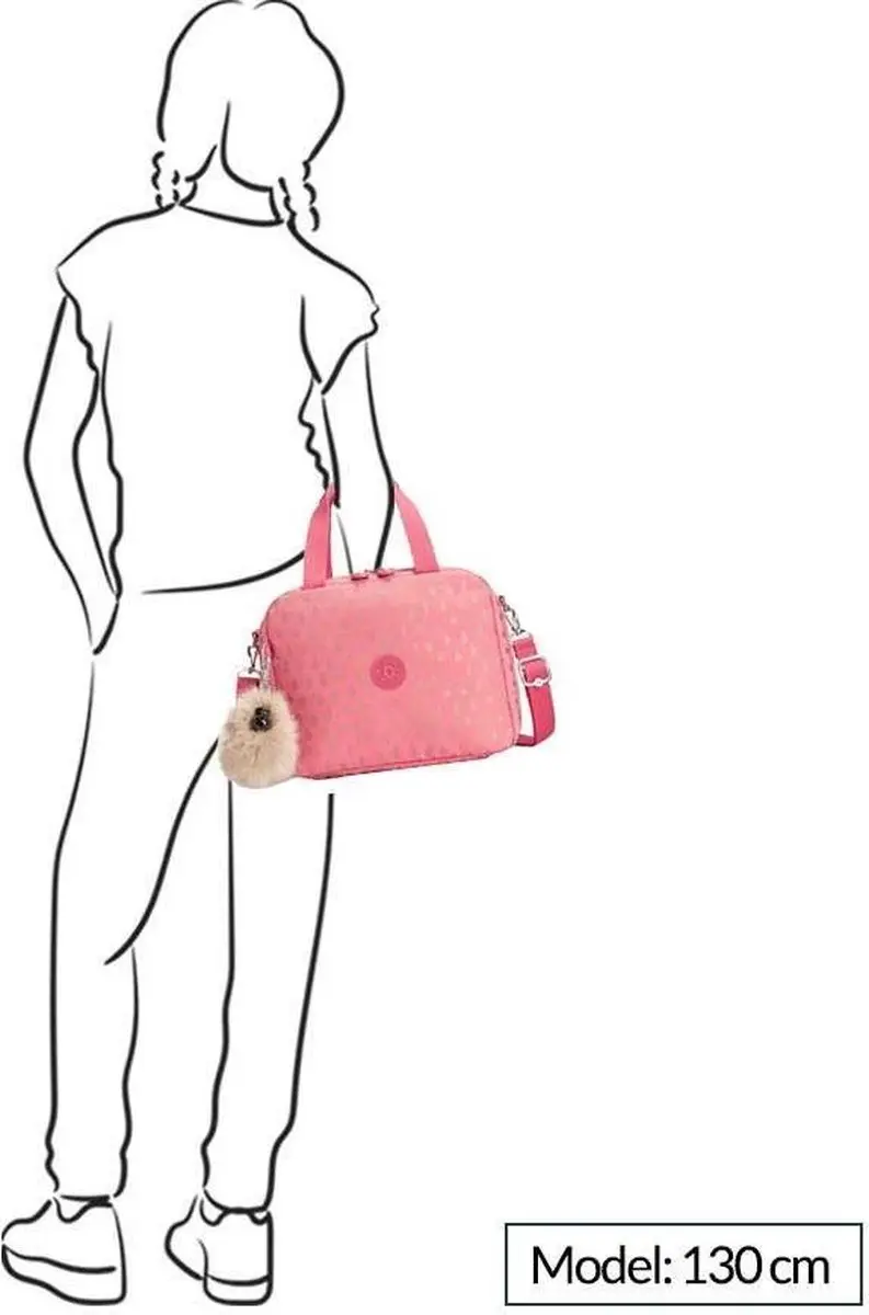 Kipling Miyo Lunchtas K1538109F - True Pink