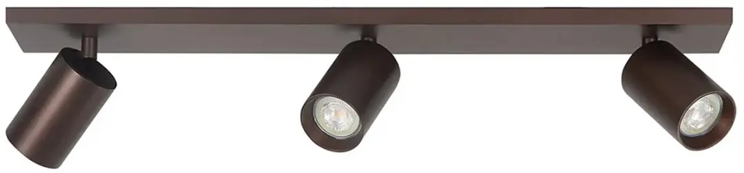 Highlight Spot Mila 3 Lichts L 65cm - Cacao