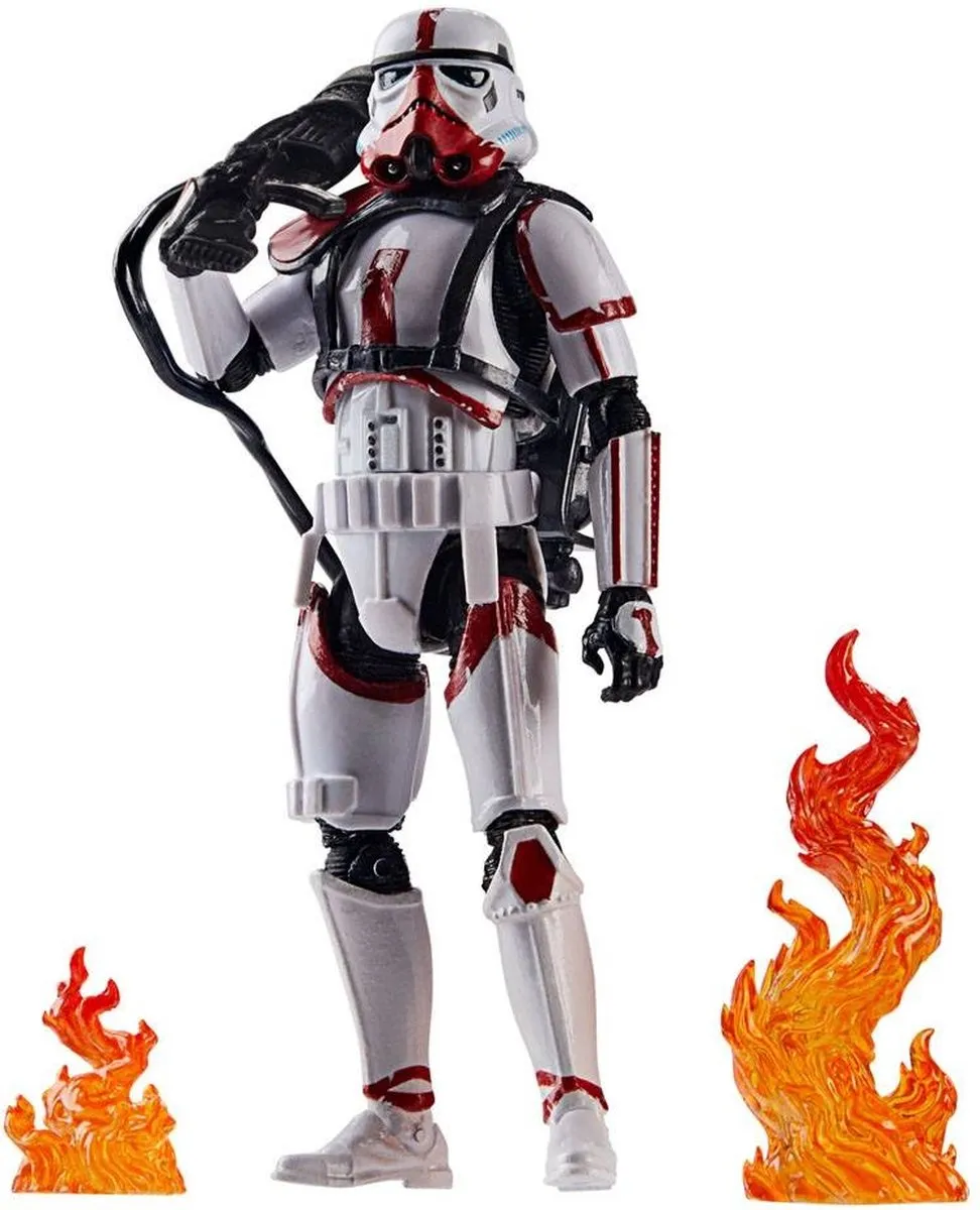 Disney Star Wars Actiefiguur Incinerator Trooper & Grogu 10cm - Multicolours - afbeelding 6 van 6