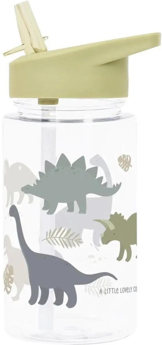 A Little Lovely Company Drinkfles Dinosaurussen 330ml