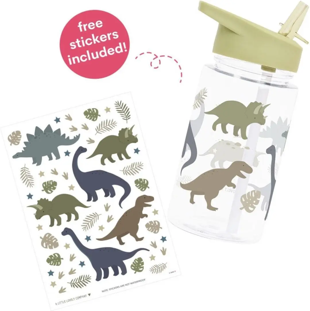 A Little Lovely Company Drinkfles Dinosaurussen 330ml