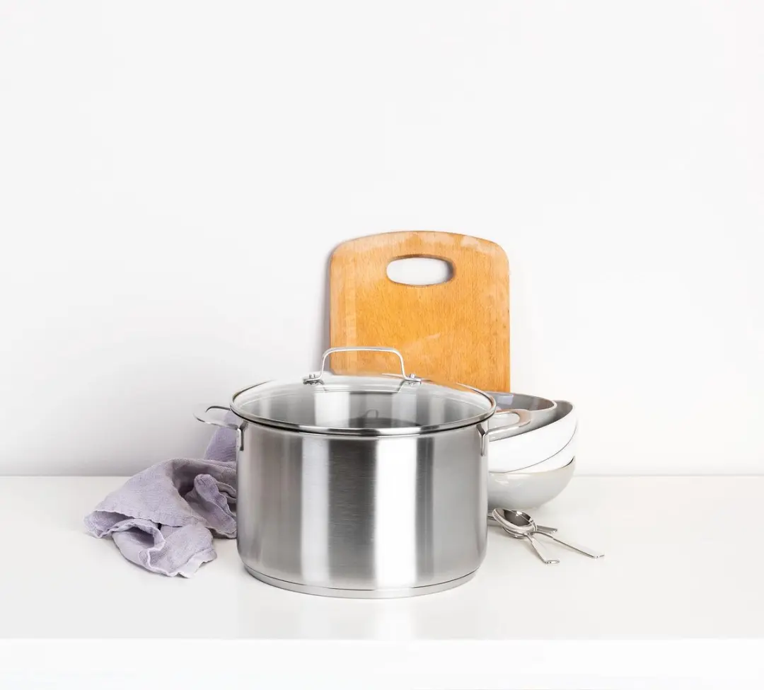 BK Bistro Soeppan 24cm - 6L - Inductie - RVS - Zilver - afbeelding 6 van 6