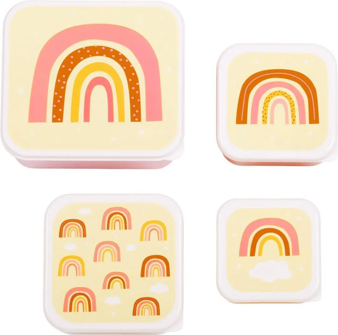 A Little Lovely Company Regenbogen Brooddoos