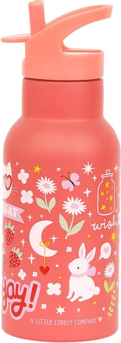 A Little Lovely Company Back to School Set - 5 Stuks Roze