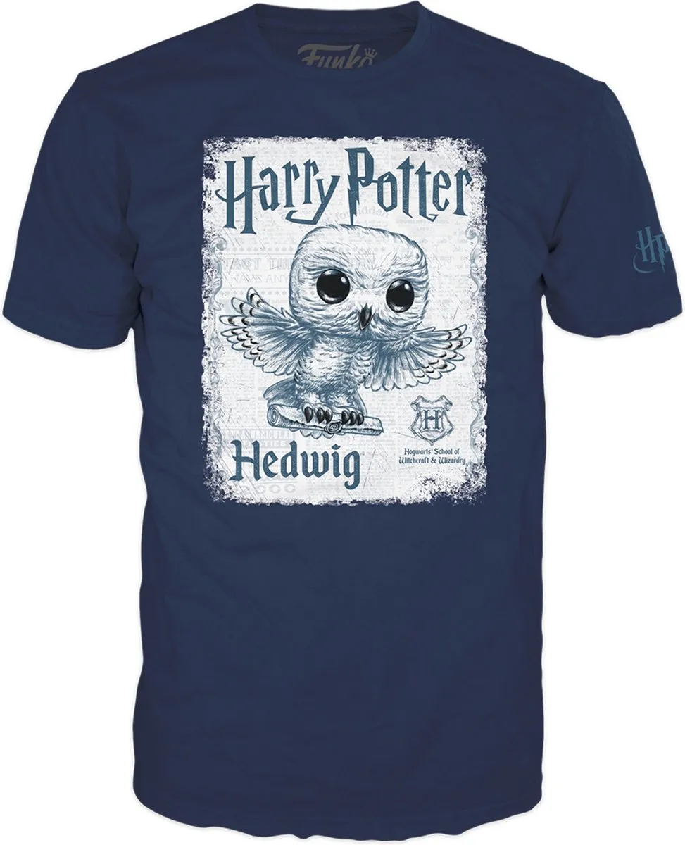Funko Harry Potter POP! Hedwig Blauw & T-shirt Set - S