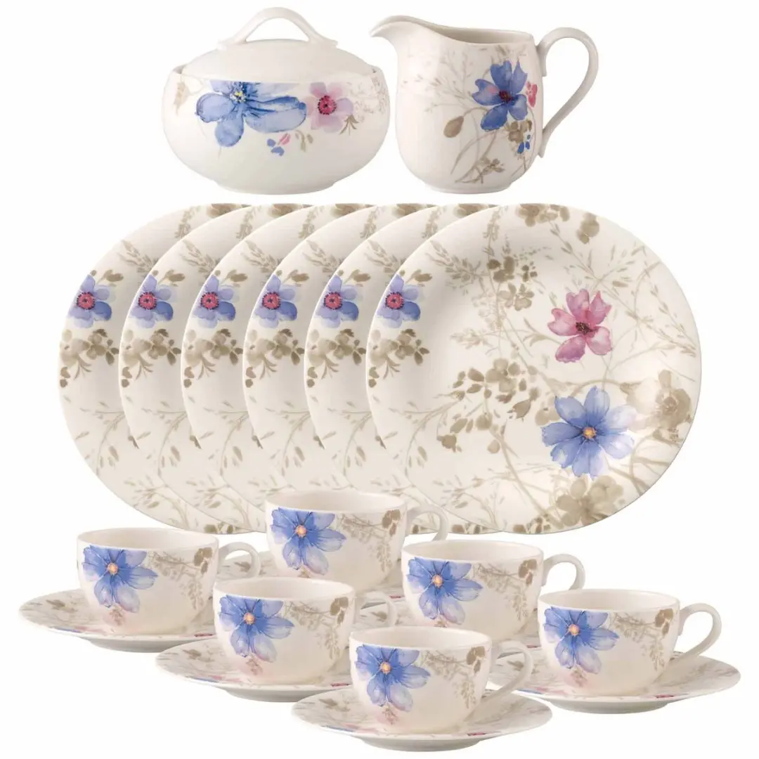 Villeroy & Boch Mariefleur Gris Basic Kaffeeservice