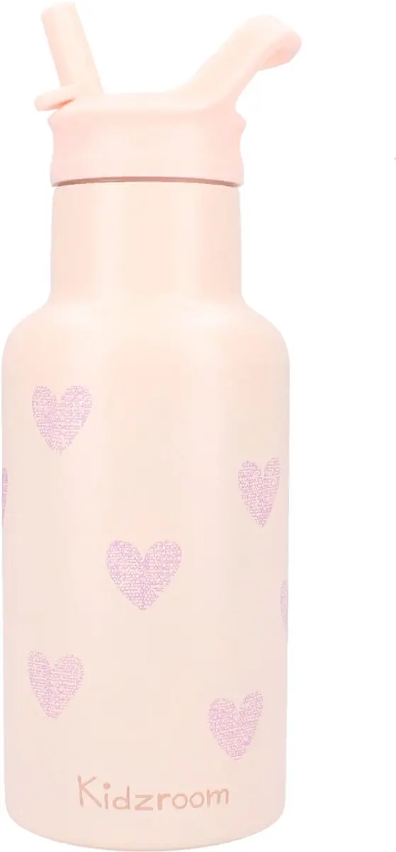 Kidzroom Magical Meadows Schoolbeker & Drinkfles 350ml Roze