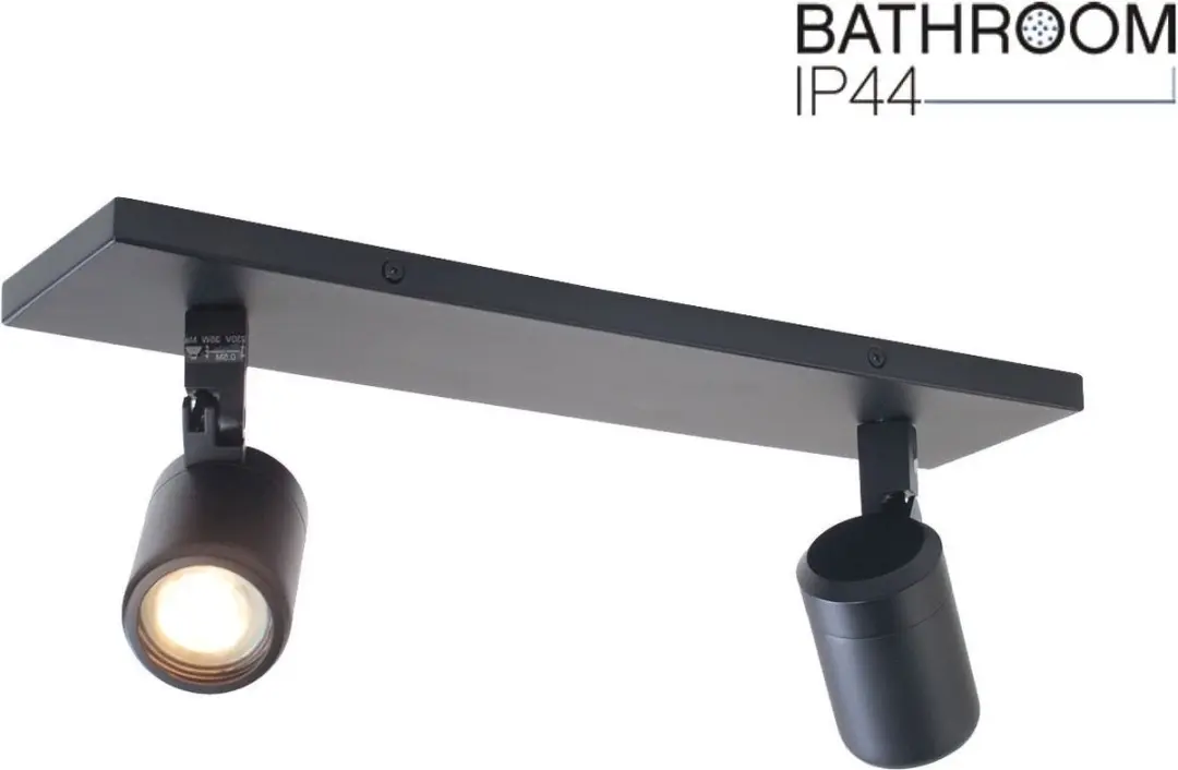 HighLight Spot Rain 2 Lichtsbalk - Zwart