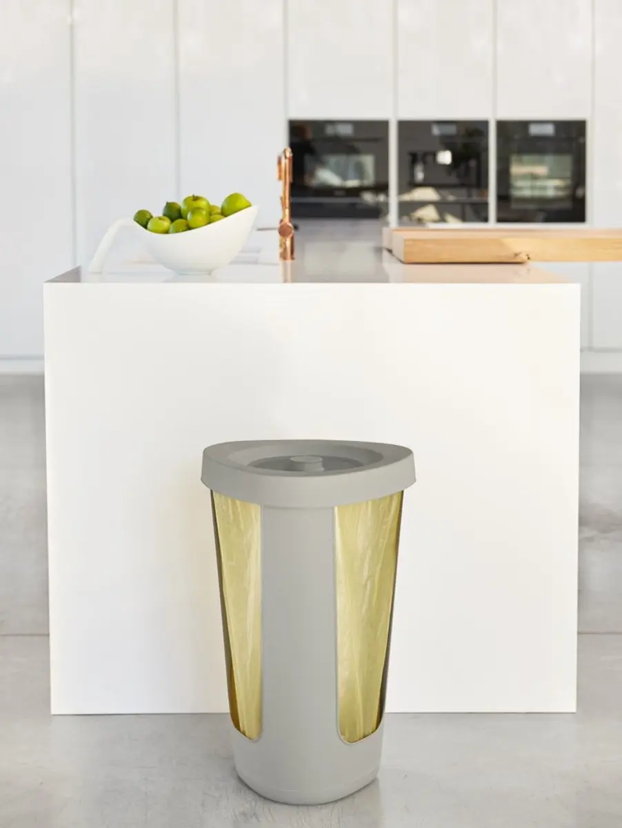 Rotho Fabu Afvalzakkenhouder 50L - Cappuccino