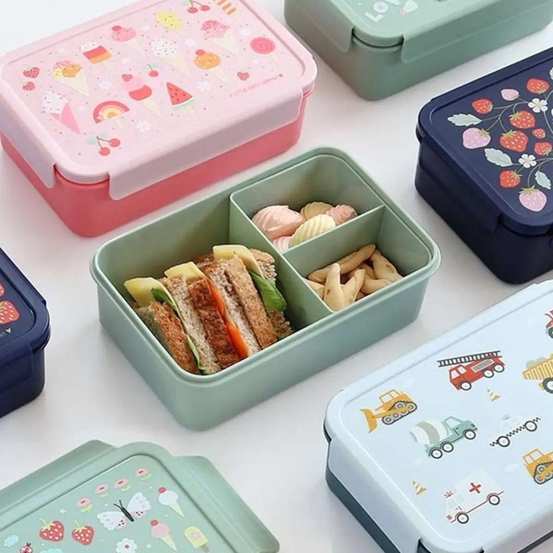 A Little Lovely Company Bento Lunchbox Joy - 1,2L - 3 Vakken