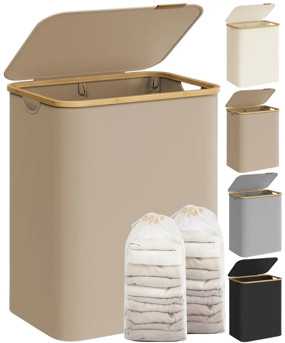 Songmics Wasmand 2 Compartimenten