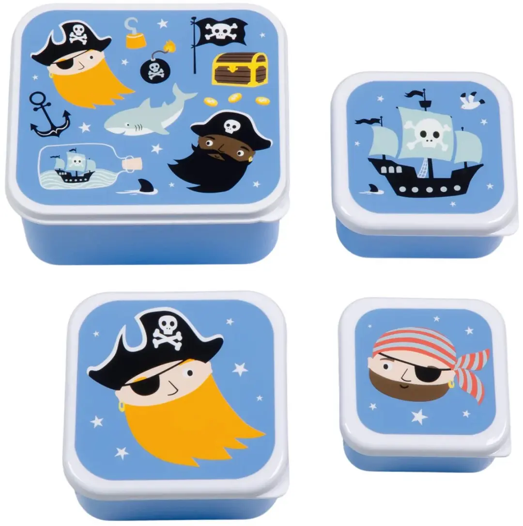 A Little Lovely Company Lunchbox Piraten