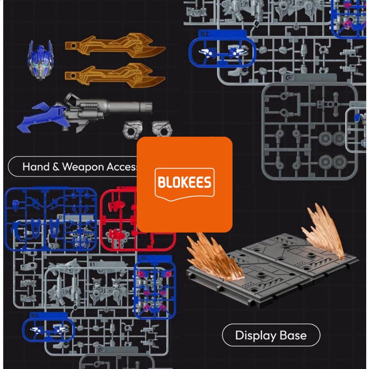 Blokees - Transformers Classic Class 09 Optimus Prime | Age of the Primes | Auto bots modelbouw | Action figure model kit | Speelgoed robot bouwpakketten voor volwassenen & kinderen | War for Cybertron