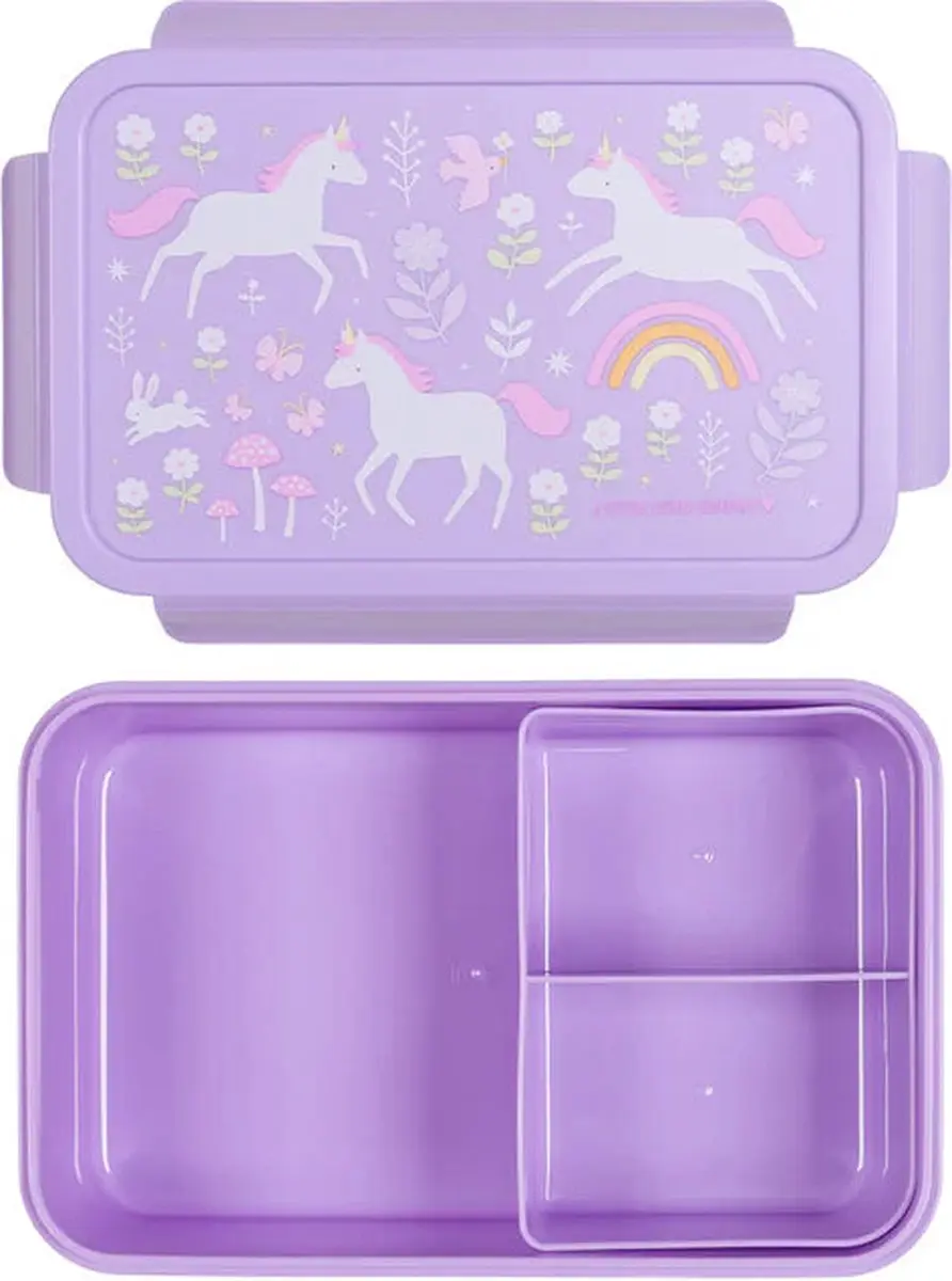A Little Lovely Company Back to School Set - Unicorn Dreams - 2 Stuks