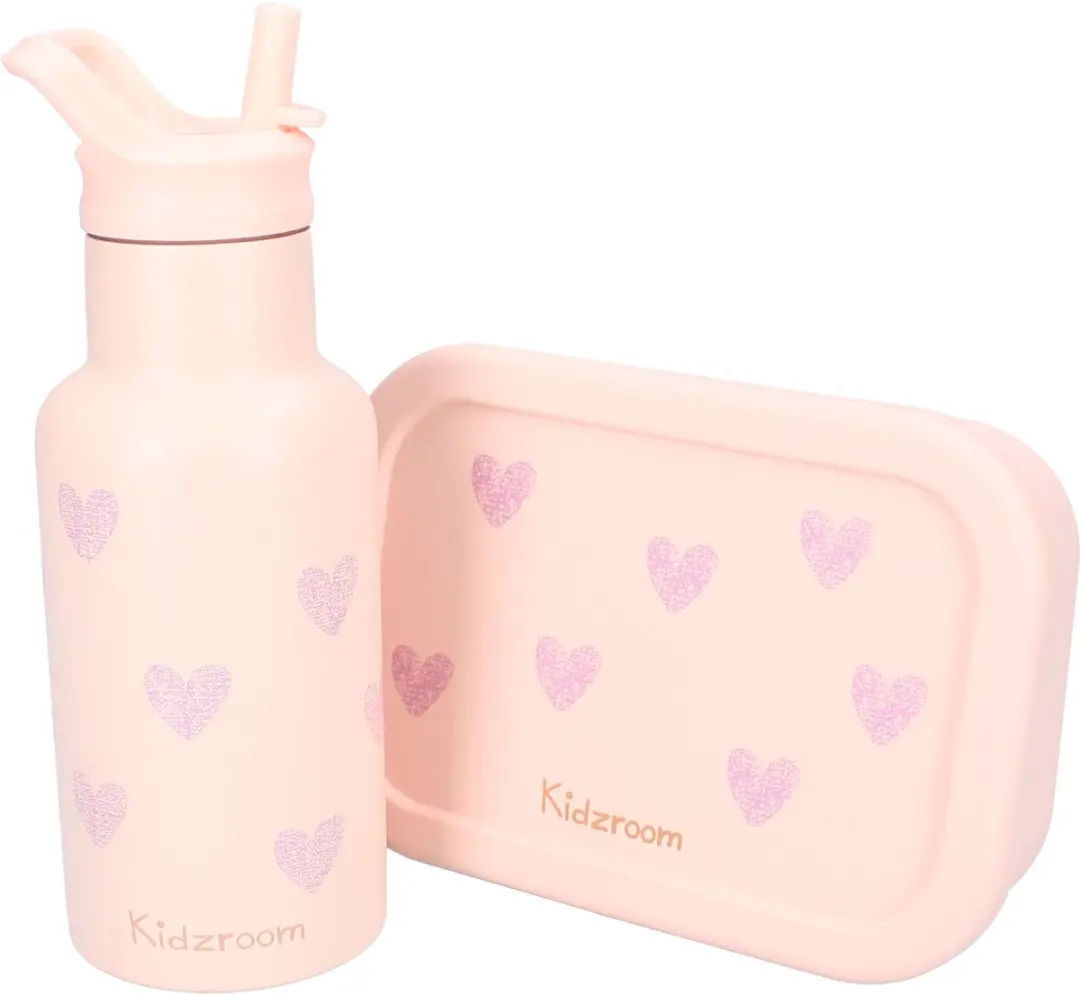Kidzroom Magical Meadows Lunchbox 1.2L - Roze - 3 Vakken - afbeelding 6 van 6