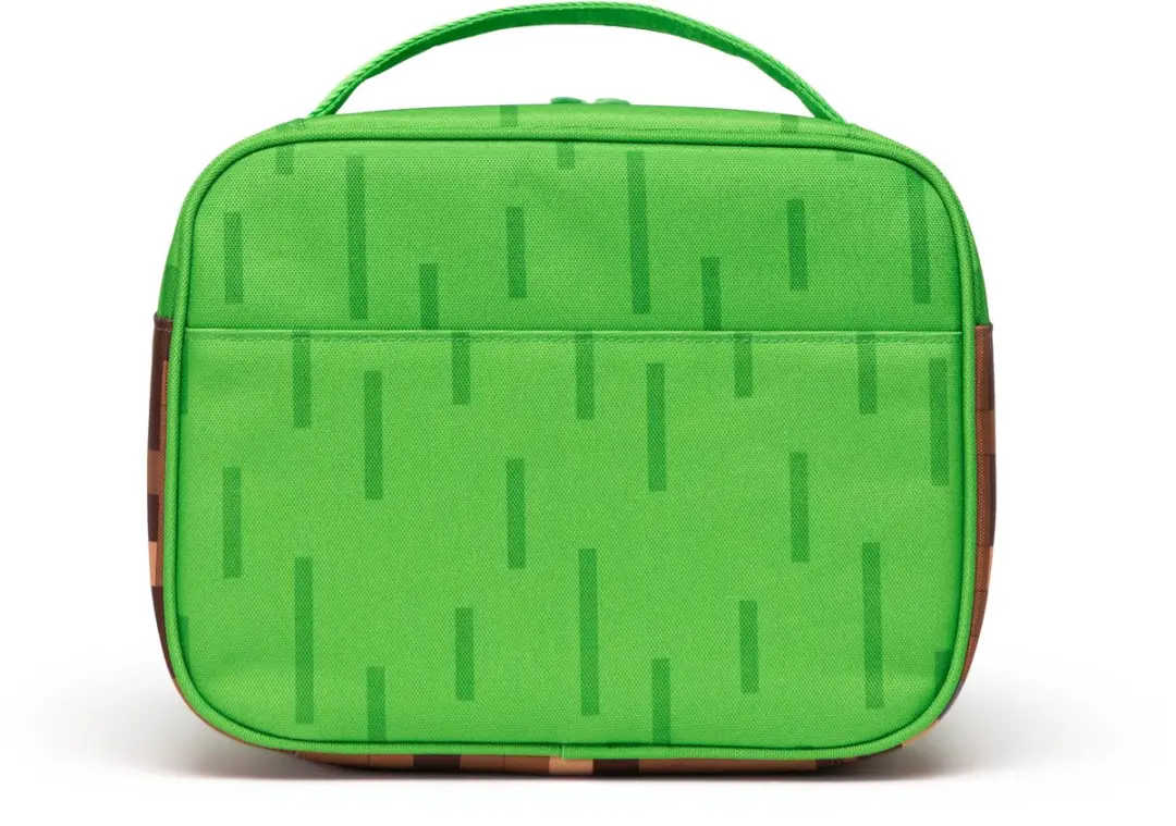 Herschel Minecraft Pop Quiz Lunchbox - The Overworld